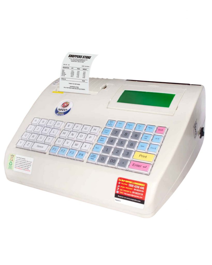 Wep BP2100 Bill Printer White Table Top Cash Register (LED - Jwala Distributors